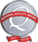 National Quality Award icon - 2017 Silver